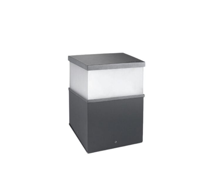 Baliza Cubik E27 60W (Gris)