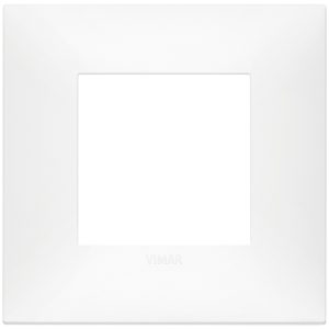 Placa 2M tecno blanco mate