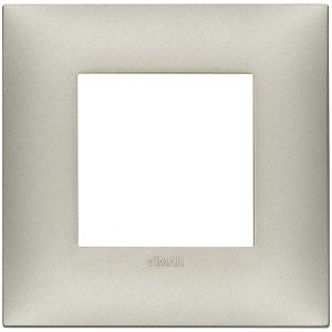 Placa 2M tecno níquel mate