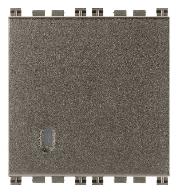 Pulsador 1P NO 10A 2M Metal