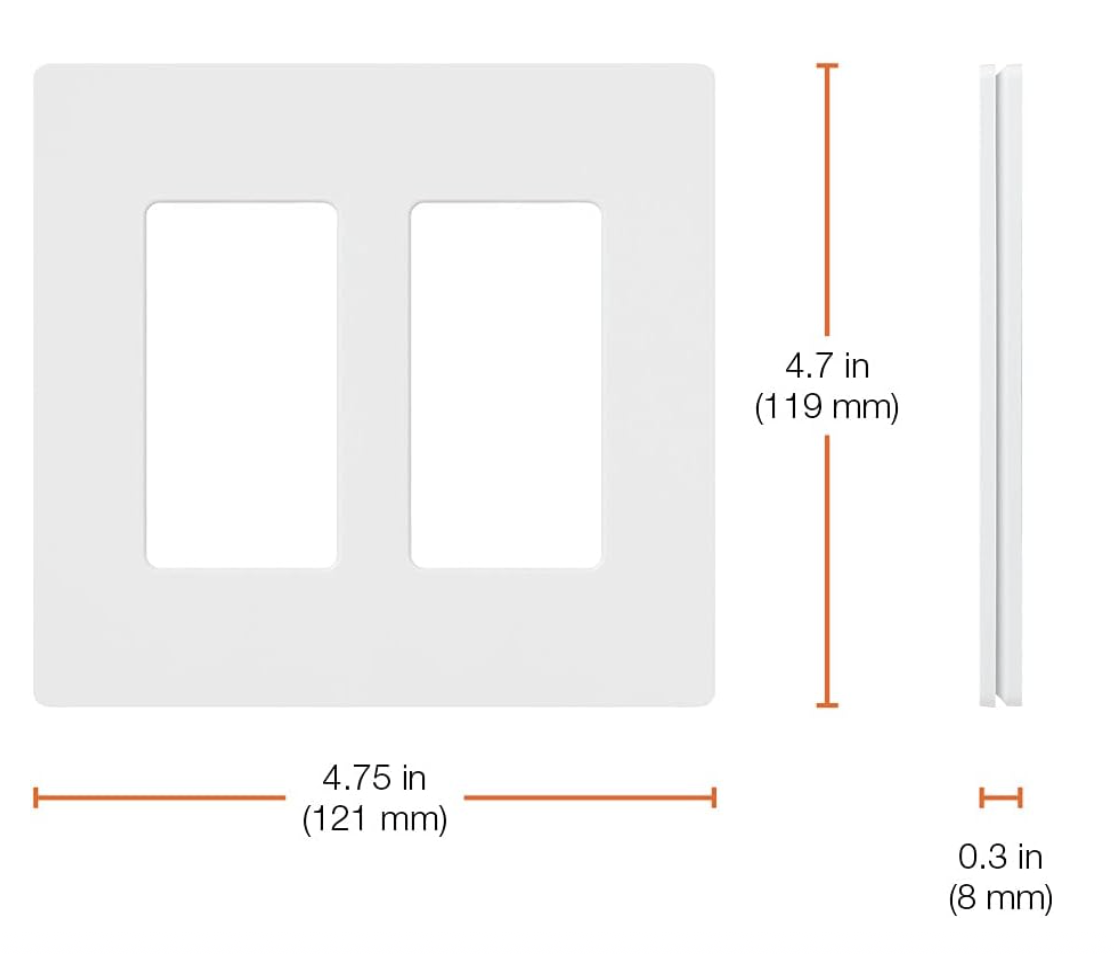 Placa de pared decorativa de dos vías - Imagen 2