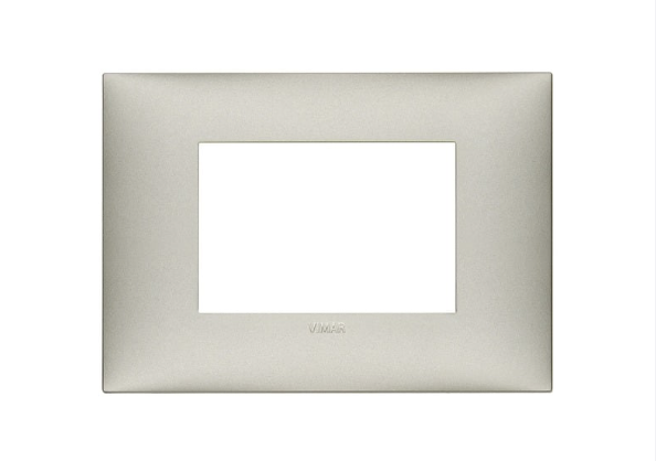 Placa 3M tecno níquel mate