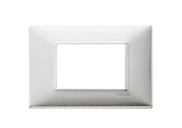 Placa 3M aluminio cepillado