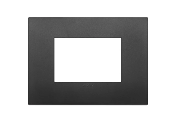 Placa Classic 3M tecnopolímero negro