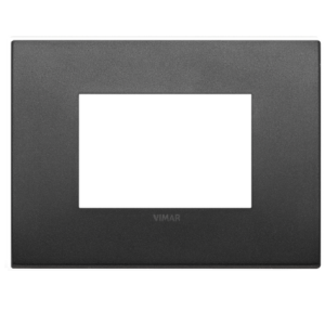 Placa Classic 3M metal grafito mate