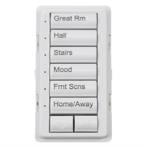Lutron - Kit de botón de estación de pared