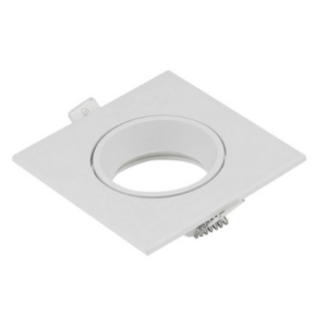 Ojo de Buey Gu10 Movil Cuad. (90X90Mm)