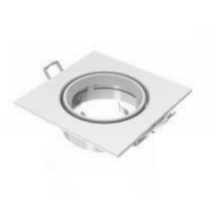 Ojo De Buey Spot Cuadrado P/Dicro Par16