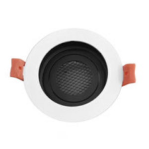 Ojo de Buey dicroico GU10 aluminio dirigible con rejilla