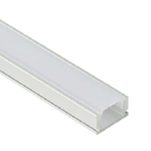 Perfil Aluminio Con Difusor Empotrado